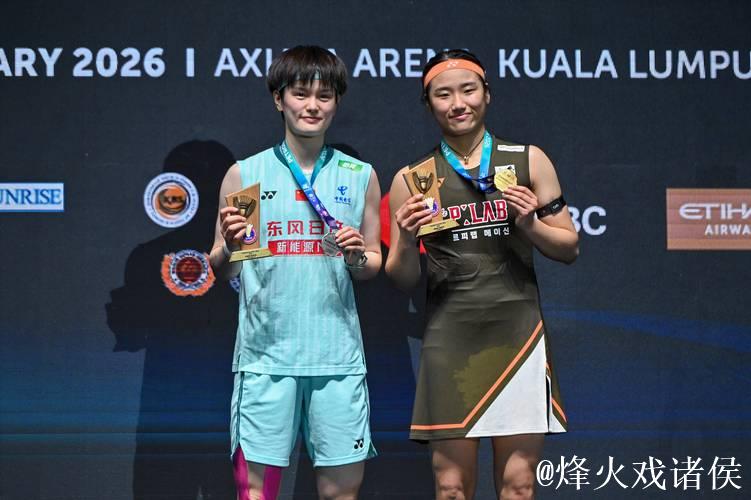 马来西亚公开赛：王祉怡0-2不敌安洗莹 获得女单亚军